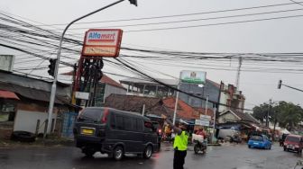 Pengendara Keluhkan Matinya Traffic Light Majasari Pandeglang
