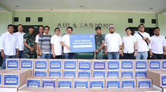 Astra Financial Salurkan Bantuan Donasi Sembako untuk Korban Gempa Bumi di Kabupaten Cianjur