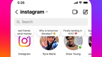 Cara Menggunakan Fitur Baru Instagram Notes, Lagi Viral Buruan Coba!