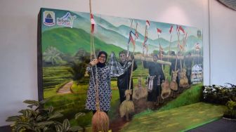 Photobooth Destinasi Wisata Lebak Hadir di Bandara Soekarno-Hatta