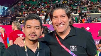 Bambang Pamungkas Cetak Gol Berkelas di Acara FIFA Legend Piala Dunia 2022 Qatar
