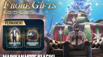 PUBG Mobile Gelar Event Frore Gifts, Hadiahnya 4 Skin Permanen Gratis