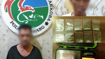 Dua Pengedar Sabu Dicokok Polres Serang