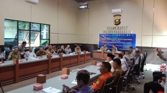 Siapkan Pengamanan Nataru, Kapolres Pagaralam Undang Forkopimda