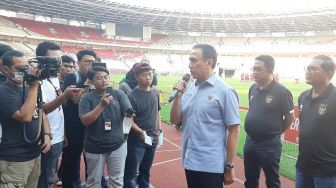 Berharap Jokowi Datang ke SUGBK Dukung Timnas Indonesia, Iwan Bule: Mudah-mudahan Beliau Ada Waktu