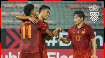 Hasil Piala AFF 2022: Eks Manchester City Cetak Gol, Thailand Lumat Brunei 5-0