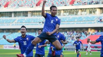 Bukan Hanya di Kualifikasi Piala Asia U-23 2024, Kamboja juga Bikin Kejutan di FIFA Matchday Tumbangkan Tim Asia Timur