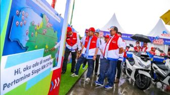 Jelang Nataru, Dirut Pertamina Patra Niaga Tinjau Kesiapan Layanan di Tol Trans-Jawa