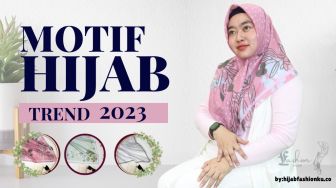 Hijab Motif Akan Tetap Menjadi Trend  di Tahun 2023