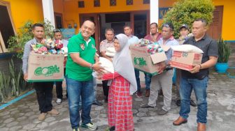 Merajut Kebhinekaan dengan Bag-bagi Sembako hingga Jajanan di Panti Asuhan Anak Yatim Bersama LAPAAN RI Jateng