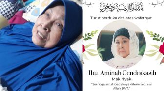 Aminah Cendrakasih Pemeran Mak Nyak di Film Si Doel Meninggal Dunia di Usia 84 Tahun