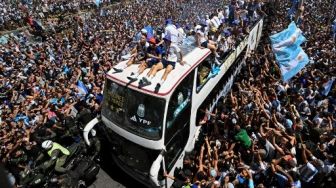 Pesta Juara Piala Dunia 2022 Argentina Berakhir Kacau, Fan Meninggal, Bocah 5 Tahun Koma