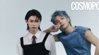 Cosmolitan Edisi Januari: Felix dan Hyunjin Bicarakan Kesuksesan Stray Kids