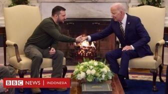 Zelensky Berkunjung ke Washington, Adakan Pertemuan dengan Biden