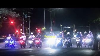Viral Kebut-kebutan Pakai Motor Matik, Polisi Buru Pelaku Balap Liar di Lokasi Kamera e-TLE Sudirman