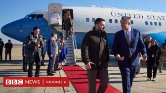 Ukraina Sedang Perang, Bagaimana Presiden Zelensky Bisa Terbang ke Amerika Serikat?