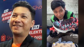 Ditonton 8,4 Juta Kali, Video Driver Ojol Dapat Sepatu dari Gading Marten Bikin Haru