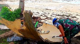 Puing Pesawat Misterius Ditemukan di Pantai Natuna, Ini Kata Lanud