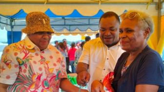 Tekan Inflasi Jelang Nataru, Pemda Jayapura Gelar Pasar Murah