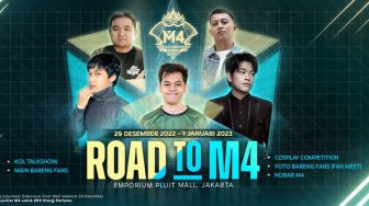 Moonton Kembali Gelar Event Offline Sambut Turnamen M4 Mobile Legends