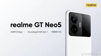 Realme GT Neo 5 Dipastikan Rilis Februari, Bawa Charger 240W Tercepat di Dunia