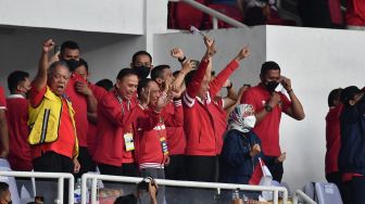 Timnas Indonesia Gagal Tundukkan Thailand di Depan Jokowi, Ketum PSSI: Apapun Hasilnya Wajib Disyukuri