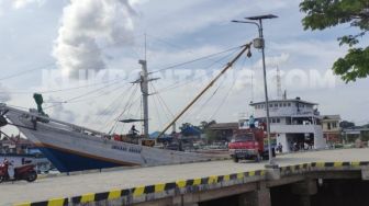 Peringatan Dini, 10 Kapal Dilarang Berlayar Oleh KSOP Bontang