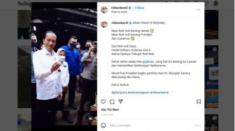 Jokowi dan Kang Emil Adu Main Lato-lato, Warganet: Mahal Tuh Kalau Dijual