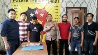 Warga Resah, Petugas Reskrim Polsek Tebing Tinggi Ringkus Bandar Judi Togel