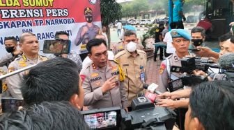 Kasus Kejahatan di Sumut Meningkat 25 Persen, Terbanyak Narkoba