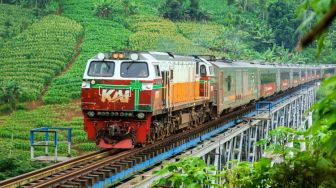 1 Juta Orang Gunakan Kereta Api Selama Masa Libur Nataru