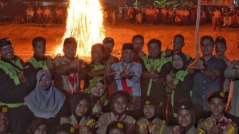 Pj Bupati Hadiri Gebyar Perkemahan Gempita Kwaran Keluang