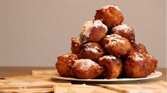 Resep Oliebollen Kue Khas Belanja Mirip Odading, Takaran Sendok Tanpa Mixer