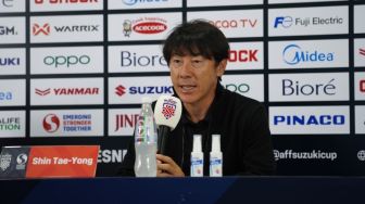 Shin Tae-yong ke Timnas Indonesia U-20: Jangan Lepas Tanggung Jawab ke Teman!
