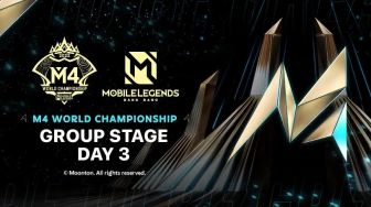 Link Live Streaming M4 World Championship Mobile Legends Fase Grup Hari ke-3, Bisa Nonton Onic Esports Gratis