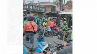 Penghadangan Keluarga Pelayat Berbuntut Panjang, Ratusan Ojol Serang Pangkalan Ojek Pasir Impun Bandung