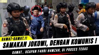 CEK FAKTA: Fahri Hamzah Dijemput Paksa Gegara Samakan Jokowi dengan Komunis, Benarkah?