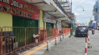 Kios di Jalan Perwakilan Disegel, Pemkot Yogyakarta Geram Pedagang Tolak Relokasi