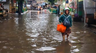 24 RT Di Jakarta Kebanjiran Senin Pagi, Ketinggian Air Capai 1 Meter, Berikut Daftarnya