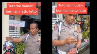 Polisi Ngamuk usai Gagal Pamer Tutorial Main Latto-Latto: Malu Sama Seragam Pak!