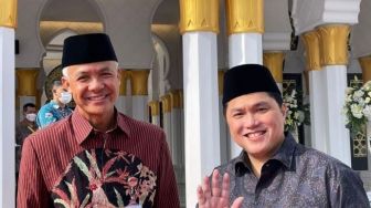 Elektabilitas Duet Ganjar-Erick Ngegas, Anies-AHY Ngekor, Prabowo Paling Buncit