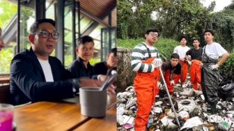 Aksinya Inspiratif, Pemuda Pandawara Group Ditraktir Ridwan Kamil Makan hingga Perawatan