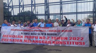 Penipuan Publik, Buruh Desak Presiden Jokowi Cabut Perppu Cipta Kerja