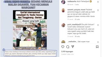 Qariah Nadia Hawasyi Ngaku Marah Disawer Beberapa Laki-laki Saat Mengaji di Panggung