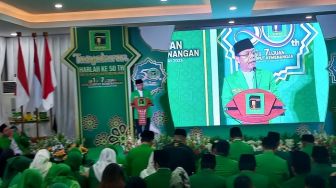 Bukan Sandiaga, Mardiono Pamer 4 Kader Baru di Acara Tasyakuran HUT PPP: Insyaallah 10 Tokoh Lagi juga Bergabung