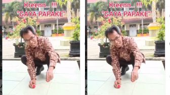 Heboh Guru Pamer Tutorial Main Latto-latto di Lantai: Abislah Keramik Mamak di Rumah