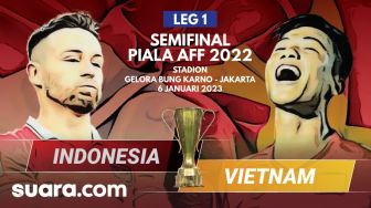 Preview dan Link Live Streaming Indonesia vs Vietnam, Leg I Semifinal Piala AFF 2022