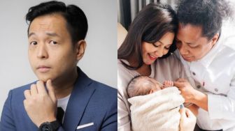 Anak Arie Kriting Diledek Jelek Gara-Gara Wajahnya Disembunyikan, Ernest Prakasa Keceplosan Bilang Ganteng