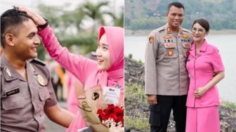 7 Adu Gaya Yeni Inka dan Uut Permatasari Pakai Seragam Bhayangkari, Sama Cantik dan Anggun