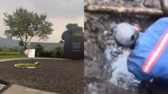 Ditemukan Mata Air di Dekat Makam Eril, Kang Emil: Akan Dibagikan ke Warga